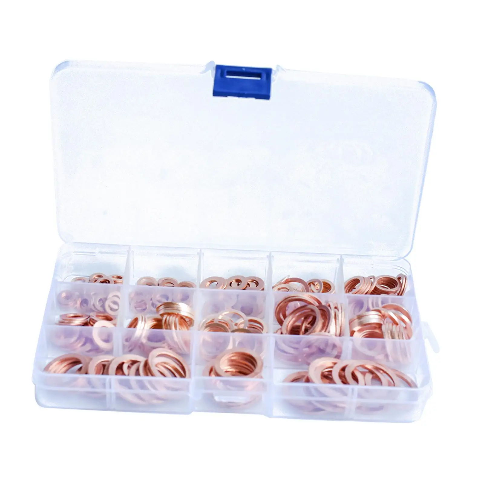 300 Pieces Flat Copper Sealing Washers, Copper Gaskets, Set, Valves, Pumps,