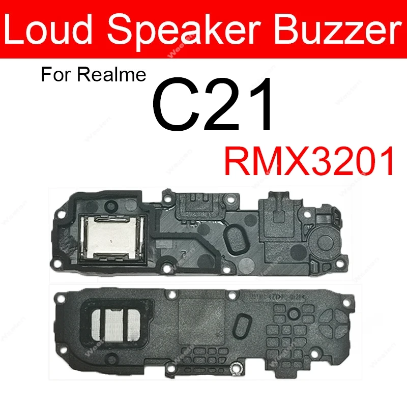 Loud Speaker Buzzer For Realme C1 C2 C3 C11 C12 C15 C17 C21 C21Y C20 C25 C25S Bottom Buzzer Sound Loudspeaker Ringer Parts