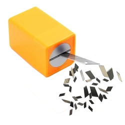 1PC Art Blade Breaker Large Capacity Waste Wallpaper Blade Storage Box for 9mm-25mm Wired Knife Breaking and Preservation