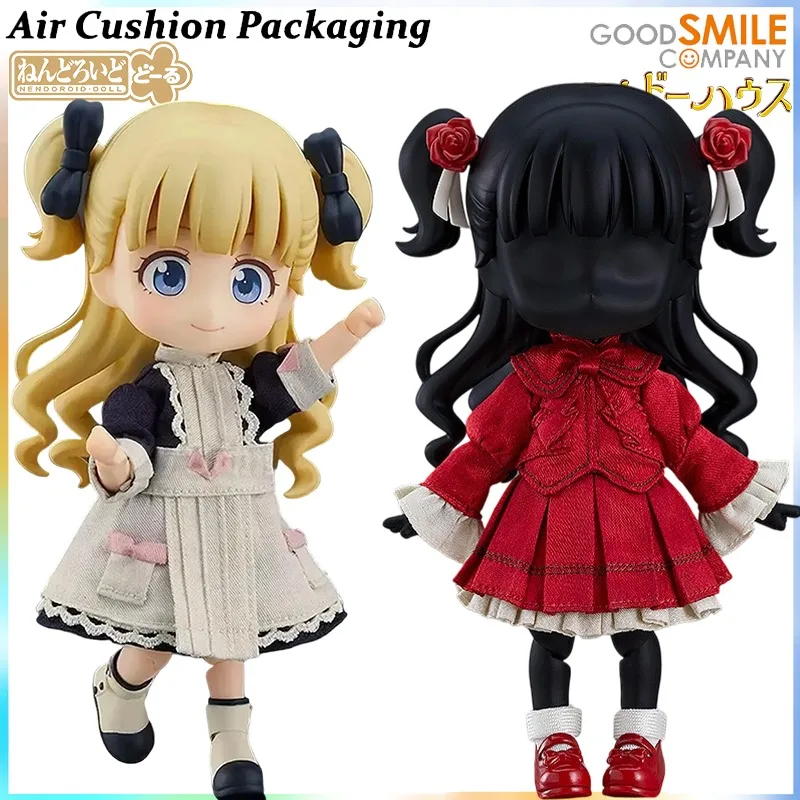 

GSC Genuine Nendoroid Doll Series Shadows House Living Dolls Emilico Kate Shadow Anime Dress Black Face Action Figures Model Toy