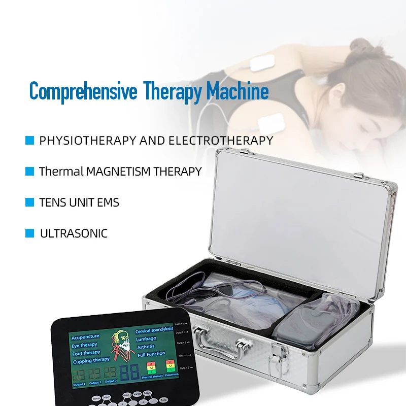 Hot Selling Portable Physiotherapy and Electrotherapy Comprehensive Therapy Machine Health Care Product