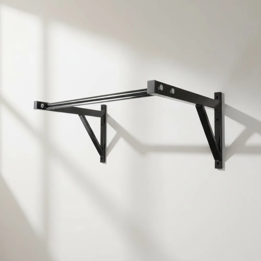 

Heavy Duty Wall Mounted Pull Up Bar, 500lbs Capacity Home Gym Equipment for Strength Training & Fitness Exercise