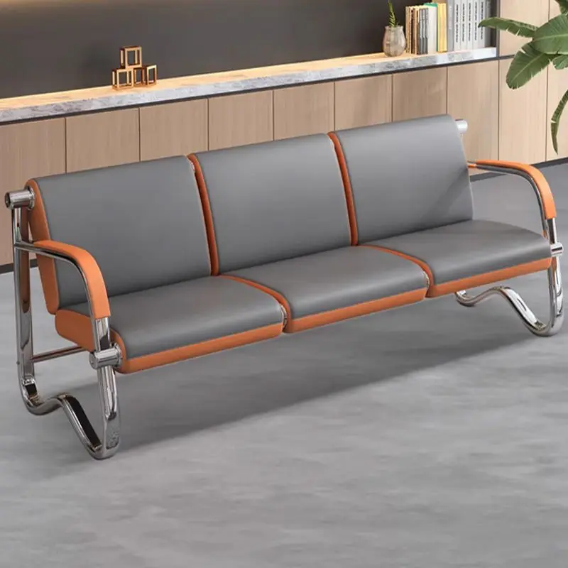 Continuous row Three-person airport chair Hospital waiting chair Waiting chair Shopping mall rest Public seat Office bench