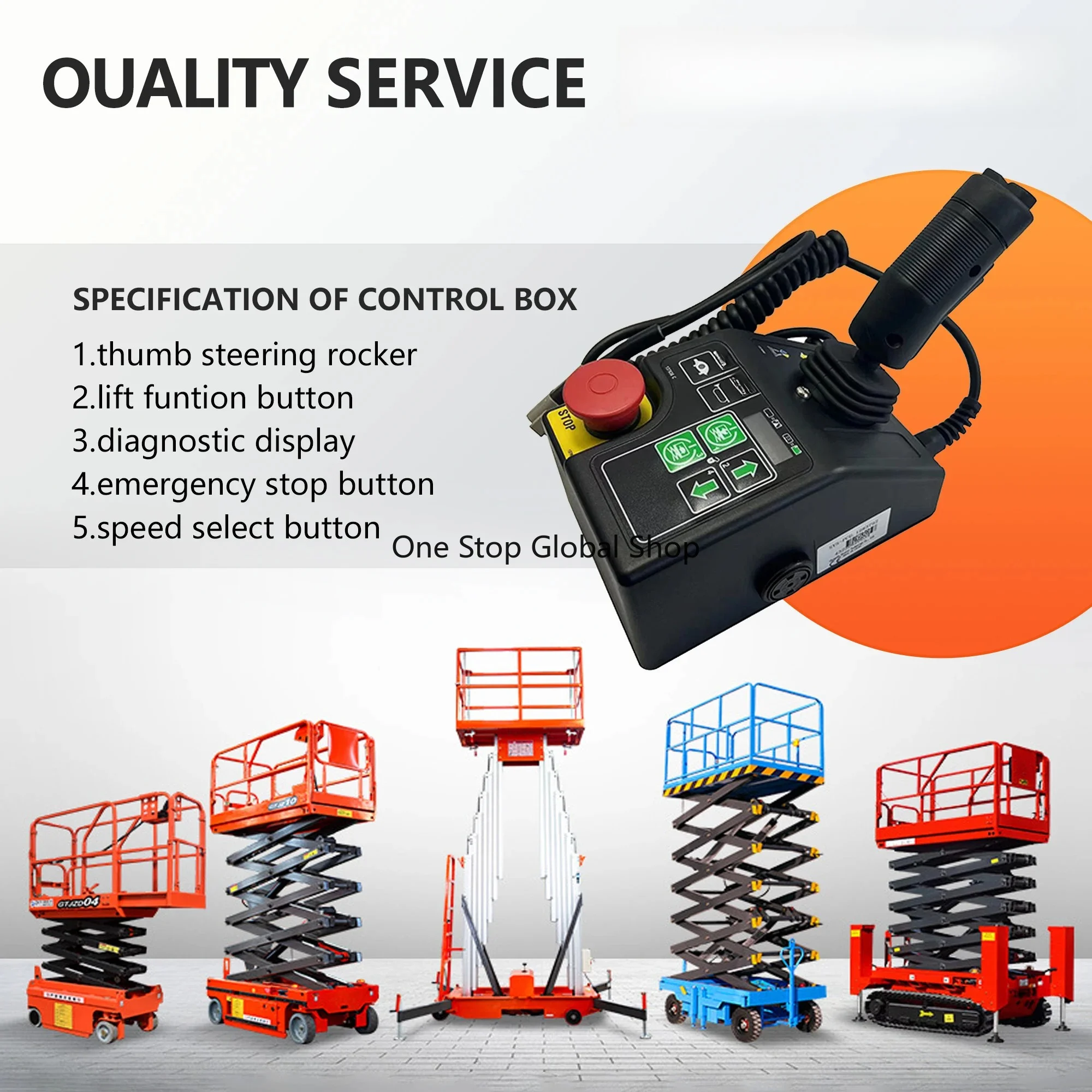 New Control Box 137633 137633GT Compatible with Scissor Lift Gen 6 GR-12 GR-15 GR20 GS1530 GS-1532 GS-1930