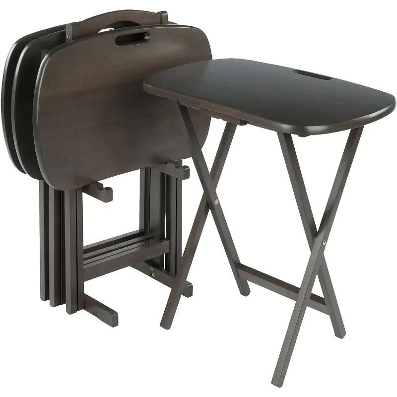 

Lucca Snack Folding Table Set, 22.8-inch x 15.6-inch