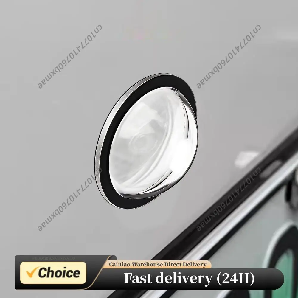 Car Backup Camera Protective Sticker for Tesla Refreshed Model Y Acrylic Protective Cover High-Transparency Design Anti-Scratch