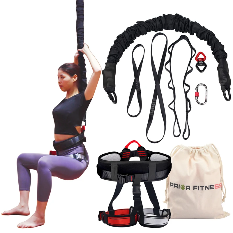 Bungee set Dance Suspension Rope Anti-Gravity Yoga Exercise Equipment Gym Fitness Resistance Band