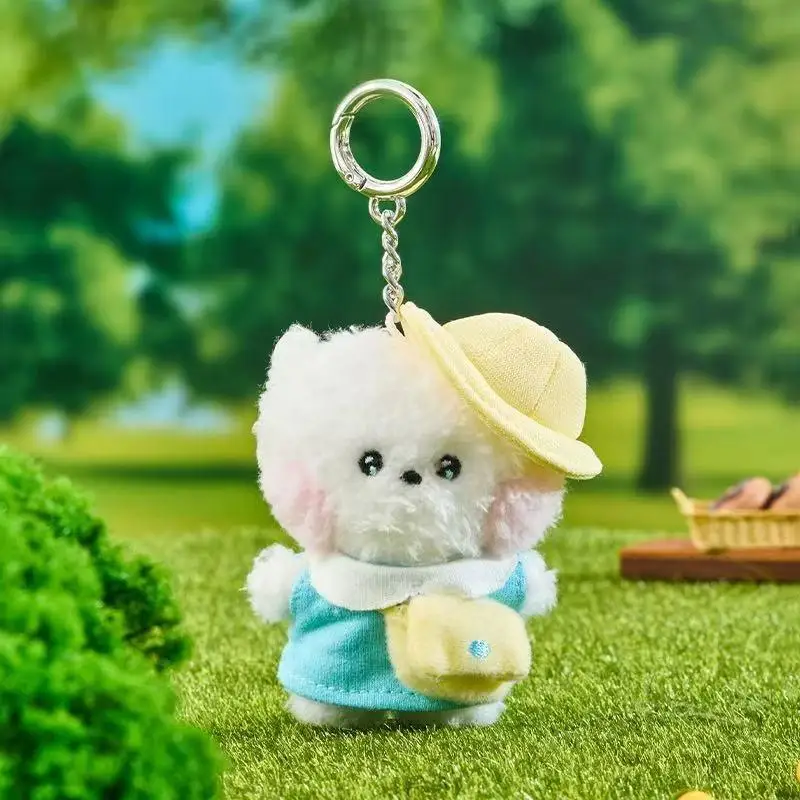 Anime Cartoon Bt21 Chimmy Cooky Spring Tour Series Plush Toys Fashion New Plush Doll Backpack Keychain Accessories Girl Gifts
