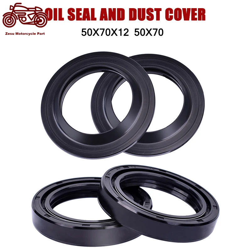 

Motorcycle Parts Front Fork Damper Oil Seal and Dust Cover 50X70X12 50X65X11 50X59.5X11 49X60X11 37X49X11 41X53X10.5 33X43X10.5