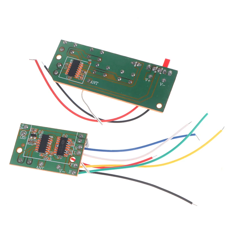 자동차 트럭 장난감용 안테나 라디오 시스템, PCB 송신기 및 리시버 보드, 2.4G 4CH RC 리모컨, 27MHz 회로