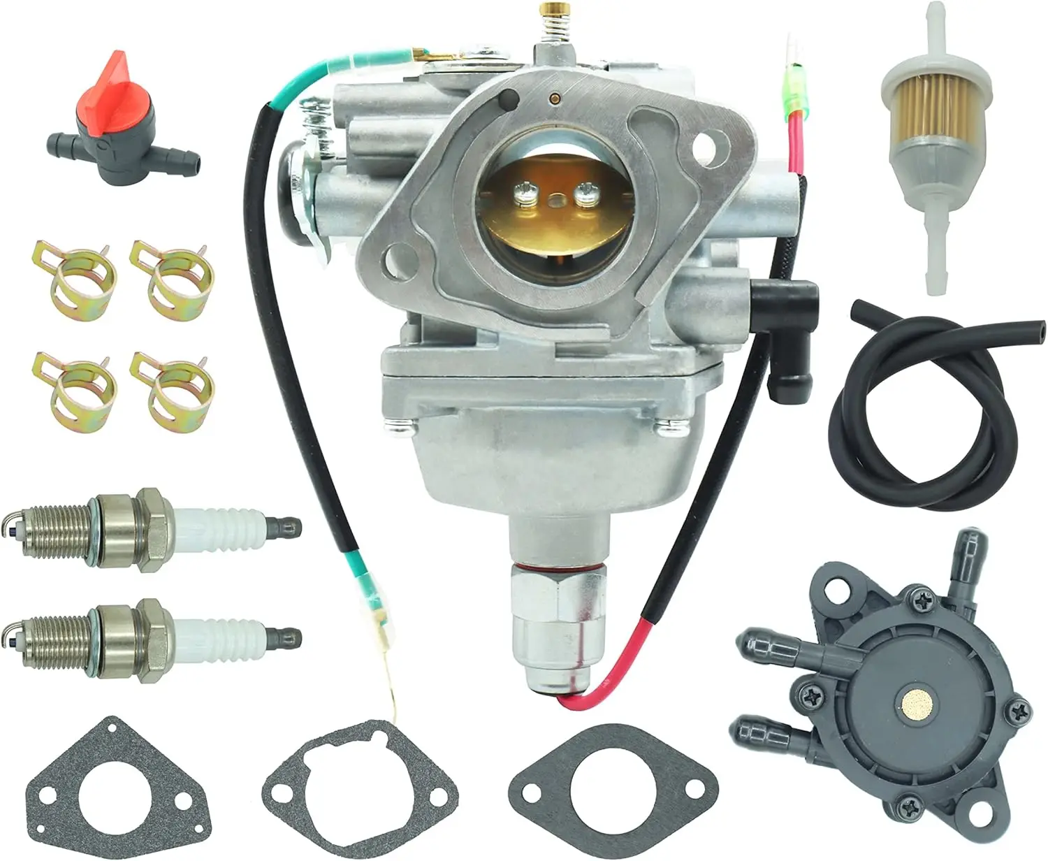 Carburetor For Kohler Courage SV735 SV720 SV710 22-27HP Mower Fuel Pump Replace 32-853-08 32-853-06