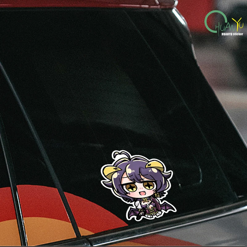 Dream of becoming a magical girl cartoon two-dimensional peripheral sticker car body to cover scratches waterproof car decal