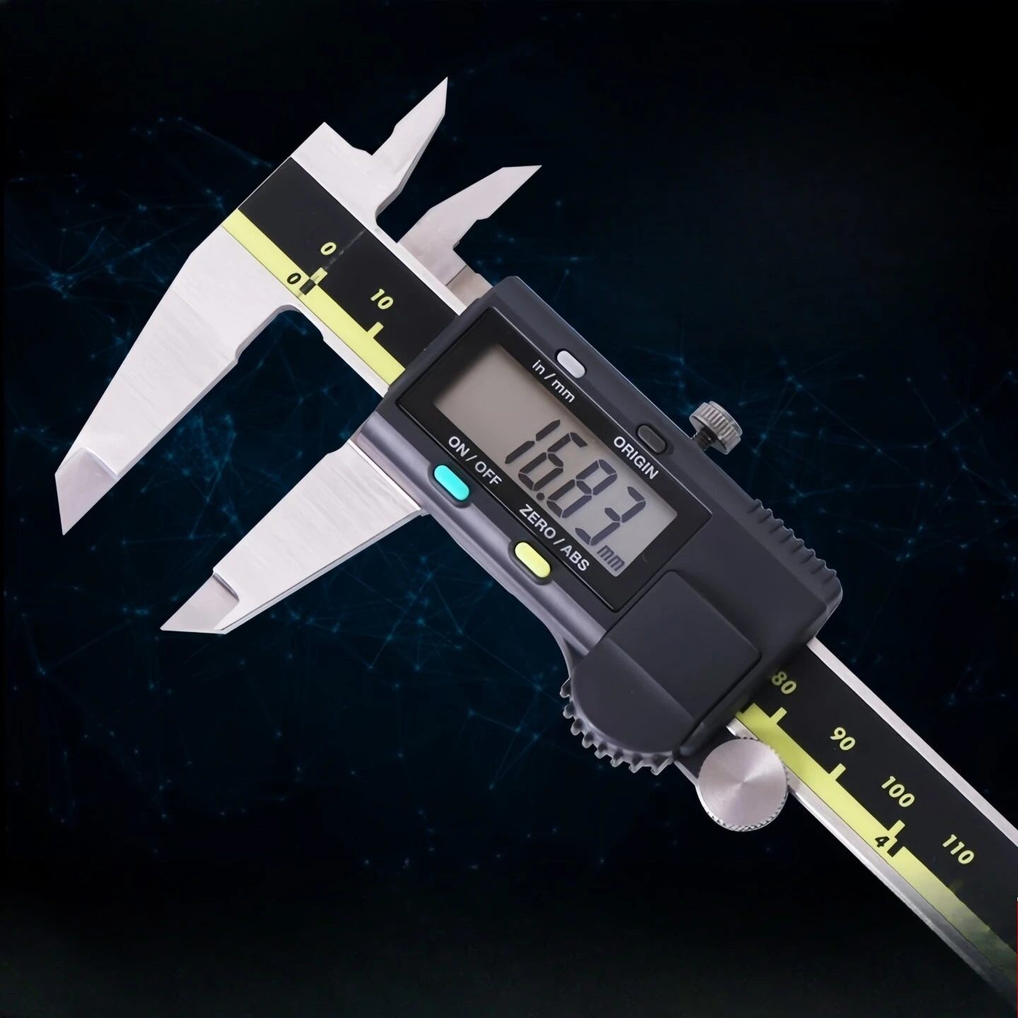 Boring Machine Digital Setting Caliper High Precision Electronic Vernier Internal Hole Depth Diameter Measuring Machining Tool