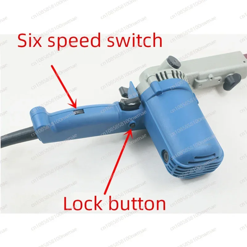 9*533mmMini Belt Sander Sanding Belt Grinder Grinding Machine Portable Metal Polishing Narrow Space Sanding Belt Machine