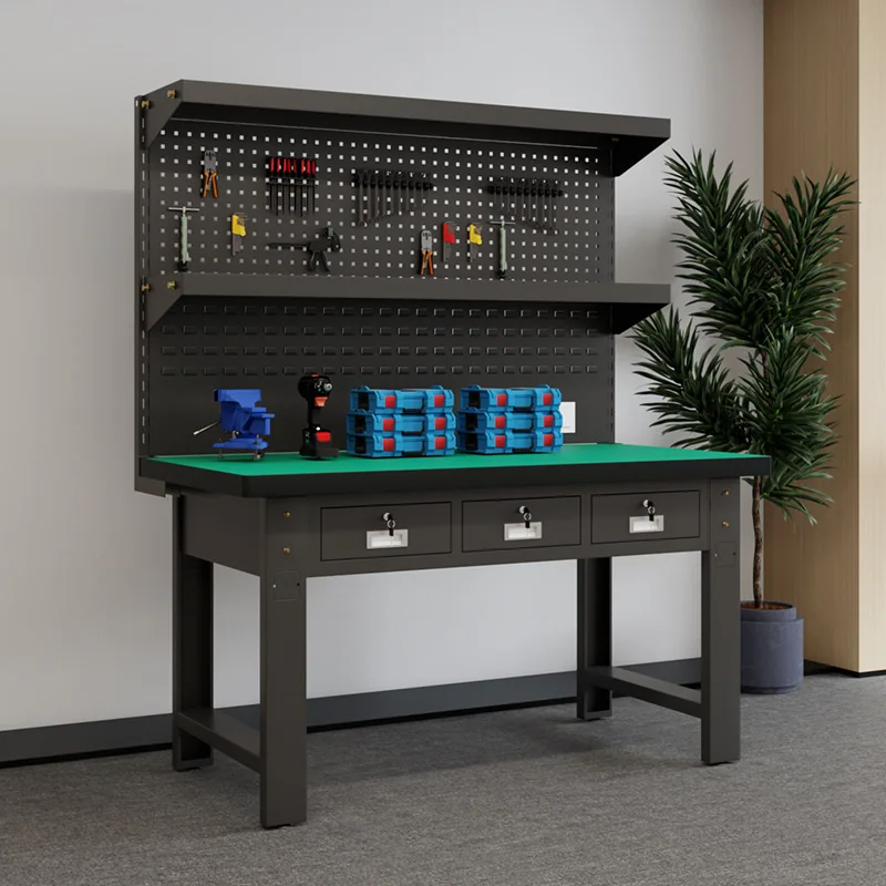 Workshop Heavy-duty Anti-static Multifunctional Assembly  Maintenance Operation Table Hanging Board Drawer Heavy-duty Workbench