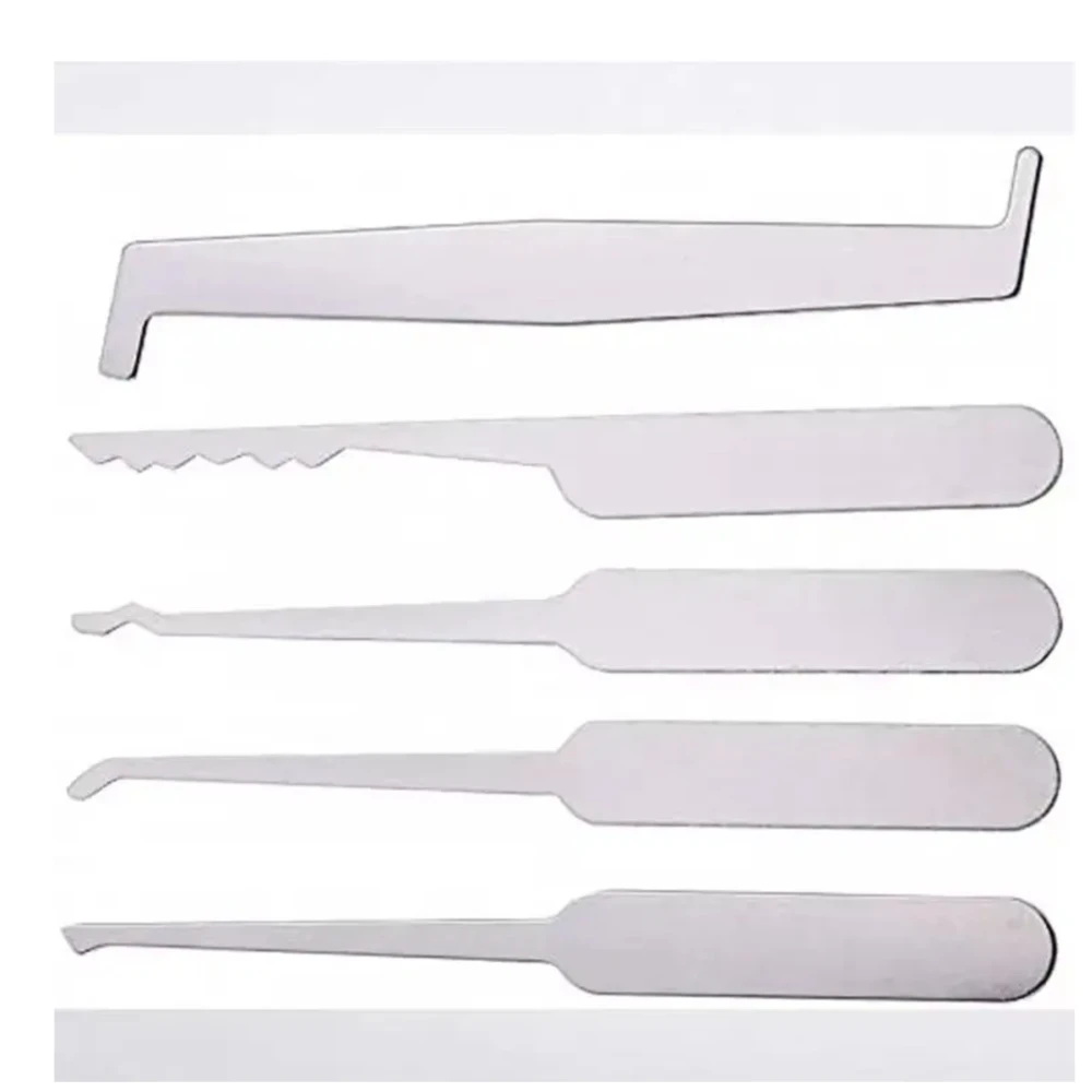 

High Quality Practical Locksmith Tools 5 Pcs/set for Replacing Turning Tools/single Head Tensile Wrench Tools Multifunctional