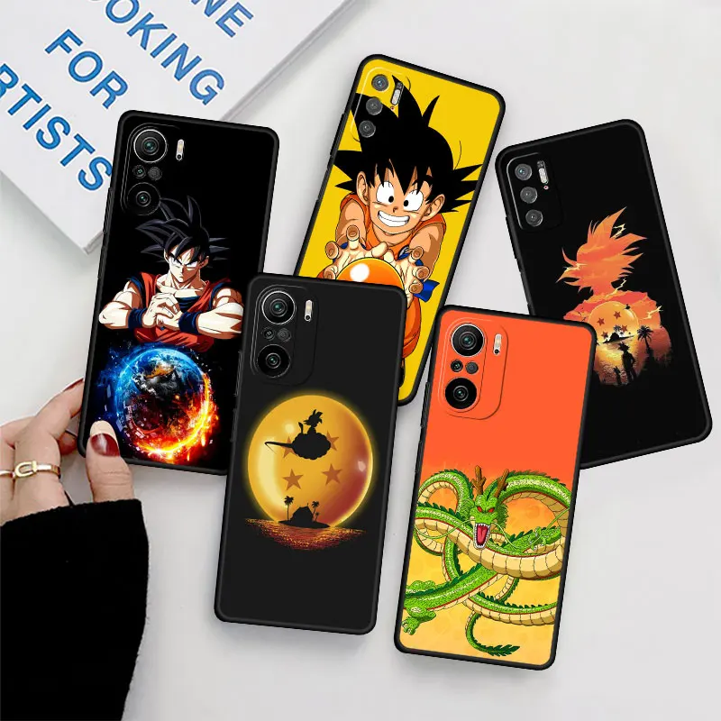 Funda Case for Xiaomi Redmi Note 10 Lite 11S 11T 10S 7 8 9S 11 Pro 8T 9 Pro+ Note10 Seven Dragons Star Balls TPU Cases Cover