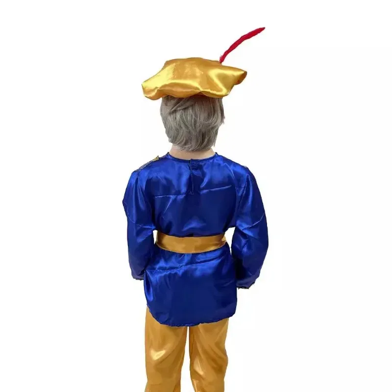 جديد أطفال بنين الهند العربية علاء الدين الأمير تأثيري مصباح الجني زي حفلة تنكرية للهالوين ازياء العربية زي البدلة