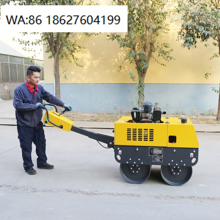 1Ton 3Ton Handheld Hydraulic Vibratory Road Roller Multitype Compactor for Asphalt Pavement Construction