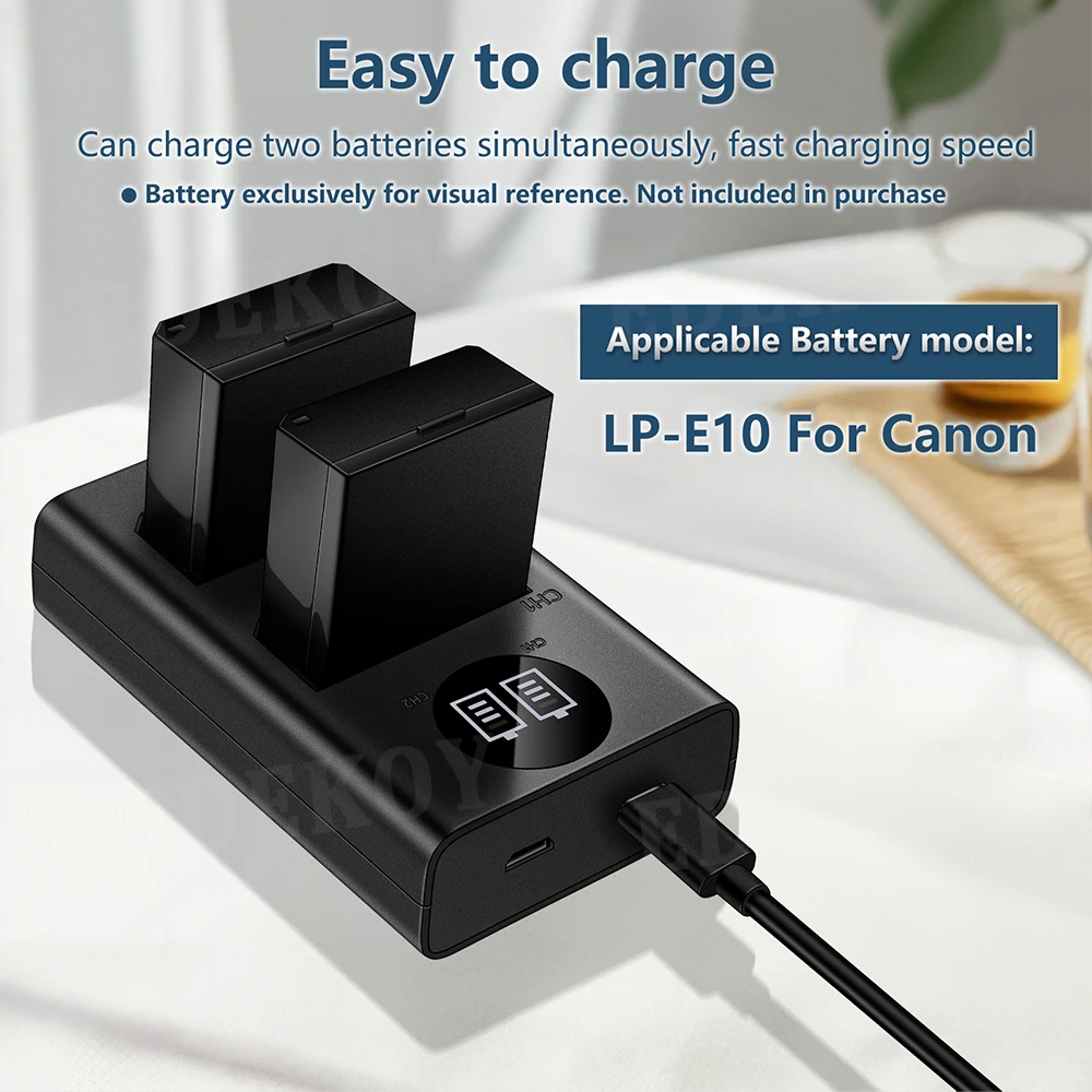 LP-E10 Camera Batte… - image