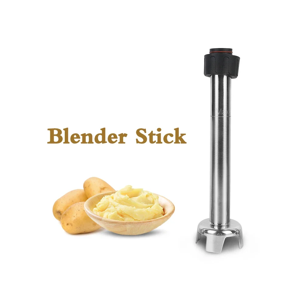 ITOP Stainless Steel Blender Tube 200mm/300mm/400mm/500mm For Handheld Immersion Blender Food Mixers