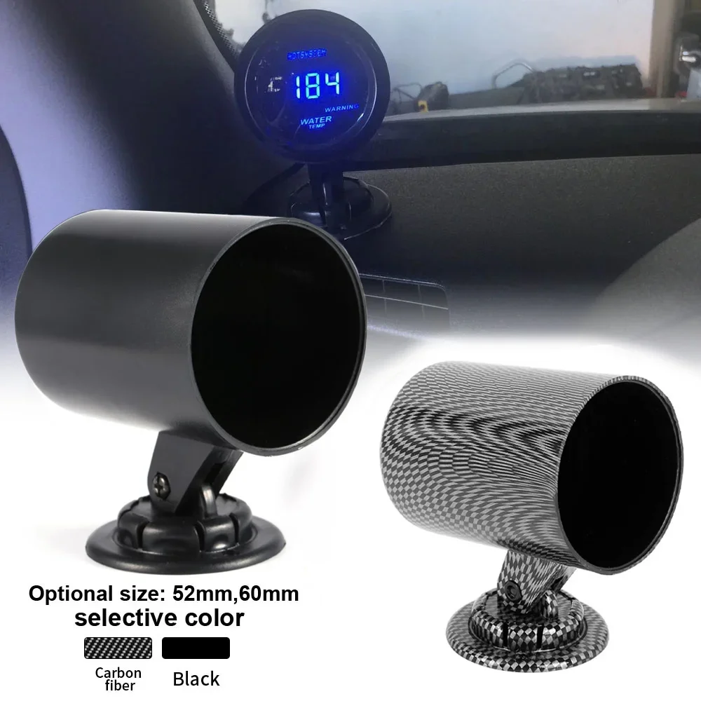 

Car Gauge Pod 52mm 60mm Universal Single Gauge Cup Car Mount Holder Plastic Auto Car Meter Pods Dash Pod Mount Holder Bracket