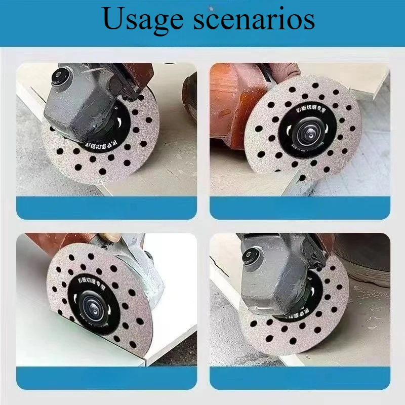 ใบตัดเพชร 1-15 ชิ้น ใบตัดแบบมีรูพรุน ใบตัดขยาย ใบตัดเครื่องเจียร ใบตัดหินอ่อน ใบตัดบาง