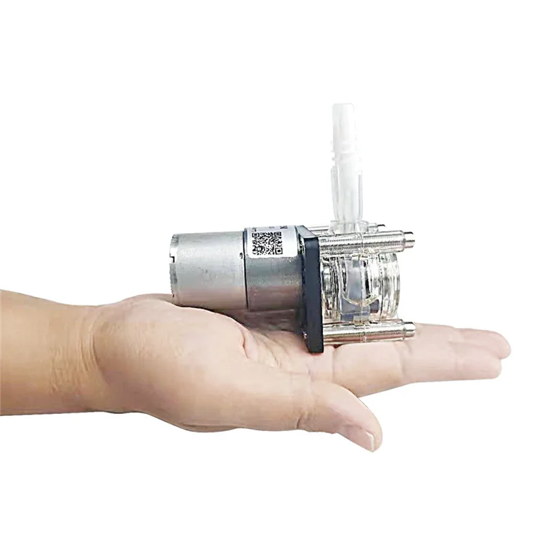 500 مللي/دقيقة رفع = 5 متر G928 تدفق مضخة تمعجية سهلة التركيب مضخة تمعجية مضخة قياس مضخة تفريغ نوع مسطح 24 فولت G