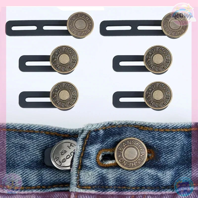 10 pcs Jeans and Pants Button Extenders: Universal Wait Expanander for Women and men, Instant Band Extension Solution
