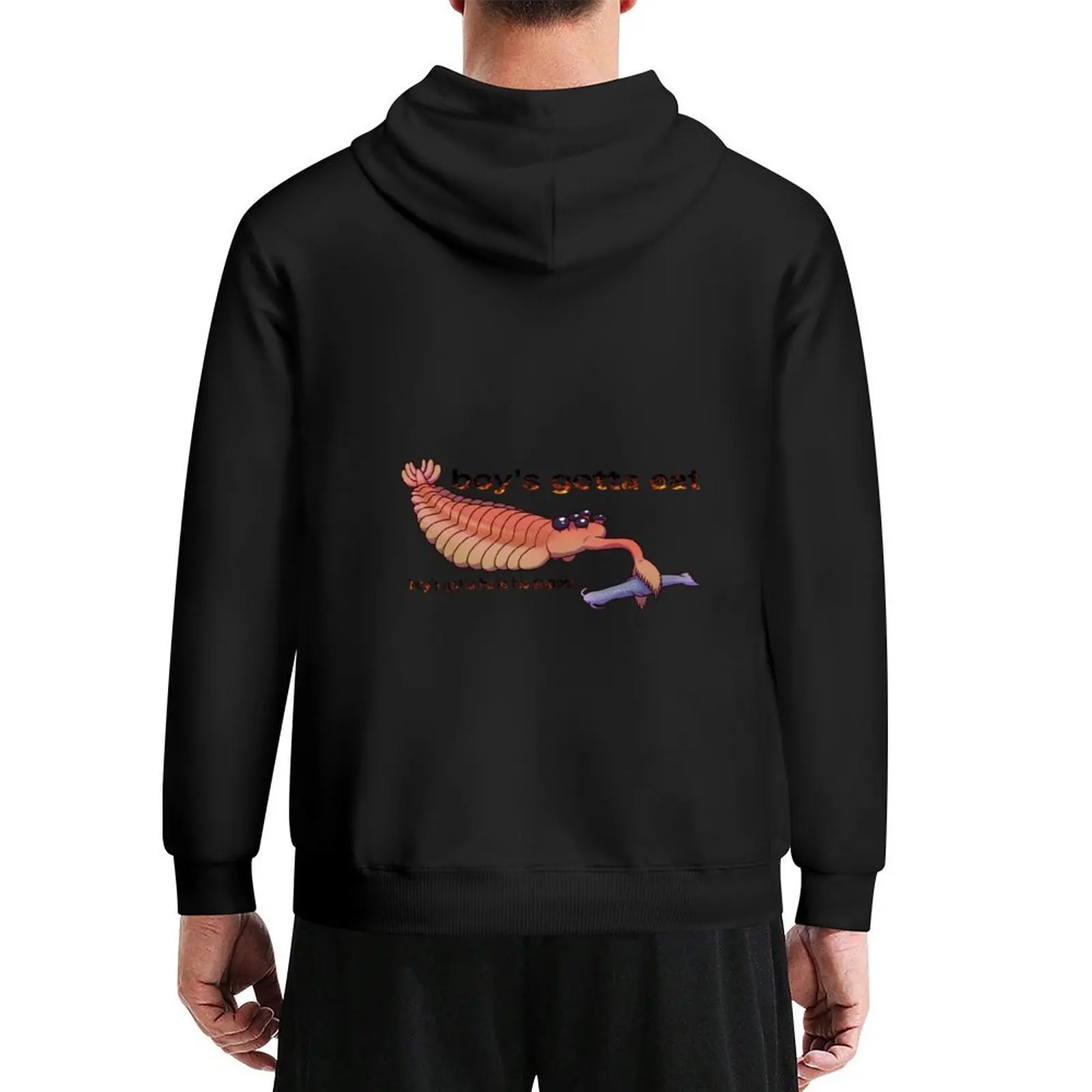 

Opabinia regalis: boy’s gotta eat Hoodie autumn men clothes men's sweat-shirt men's autumn clothes hoodie