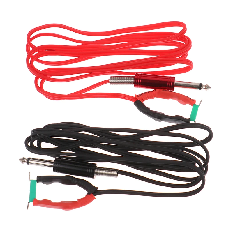 

Tattoo Clip Cord Hook Line Power Tattoo Cable For Tattoo Machine/Gun Foot Pedal Switch Power Supply Accessory 1.8M