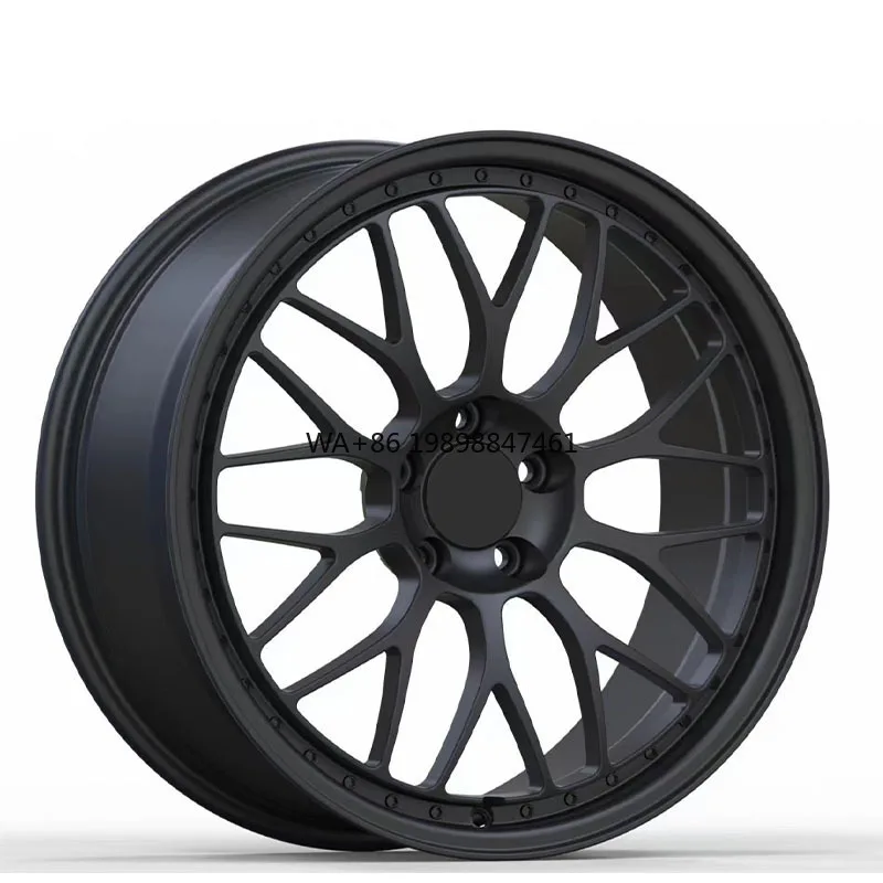 

Custom Wheel Rims Monoblock Forged Matte Black Forged Passenger Car Alloy Wheel 18 19 Inch Racing Cars