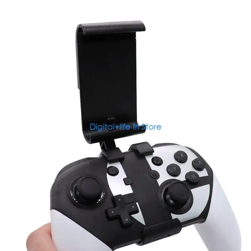 E06D Gamepad Handle Clip Stand Mount for Switch Lite Wireless Handle Bracket Screen Support Holder Accessory