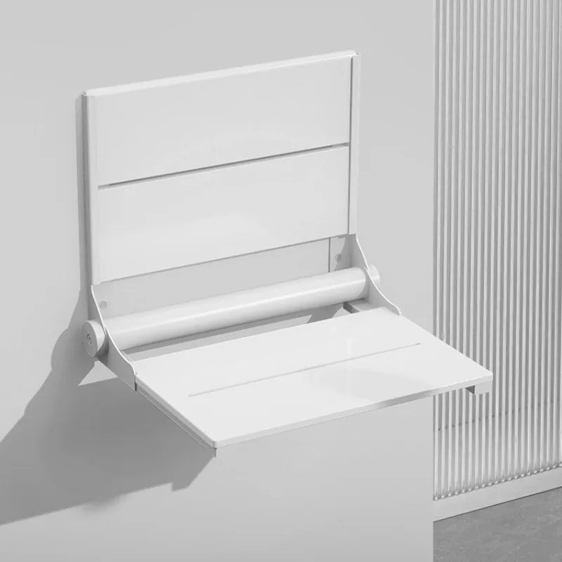 Wall-mounted non-slip bathroom for the elderly, pregnant women bathing, sitting stool customization