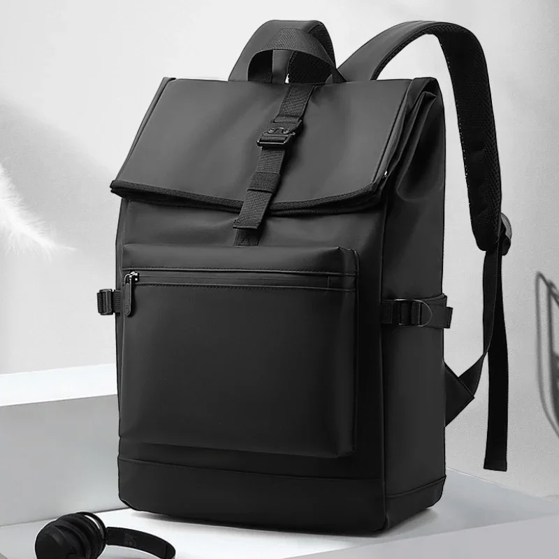 

Men's casual backpack, suitable for daily commuting, large capacity travel laptop bag