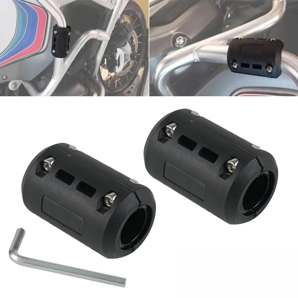 

Motorcycle Engine Guard Bumper Block Crash Bar Protectors for BMW R1250GS R1200GS F800GS Adv S1000XR HP2 G650GS F650GS/Dakar