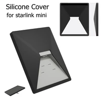 Para Starlink Mini funda protectora de silicona anticaída antideslizante lavable al aire libre impermeable carcasa portátil para Starlink Mini