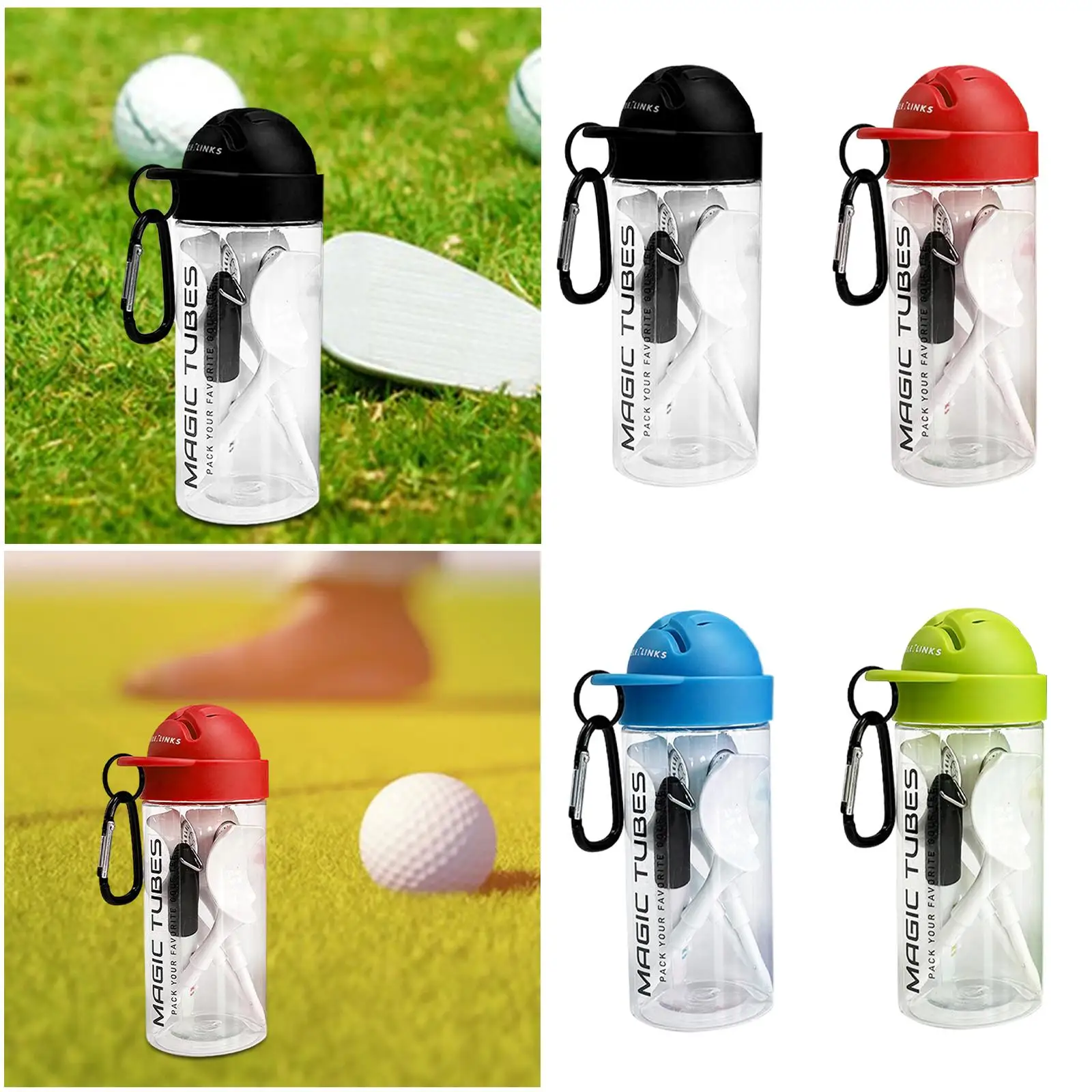 Golf Ball Liner Golf aksesoris Golf tee untuk pria wanita menempatkan latihan