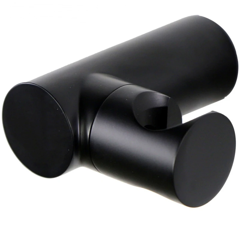 Suporte de cabeça de chuveiro do banheiro de bronze fixado na parede preto durável portátil chuveiro acessórios de banho
