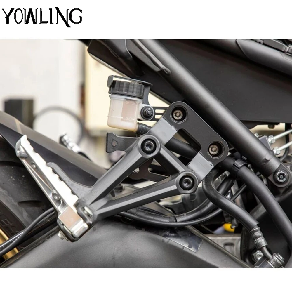 Motorcycle Footrest Accessories For Yamaha MT09 MT-09 sp FZ09 XSR900 2014 2015-2020 Pillion Footrest Removal Blanking Plate