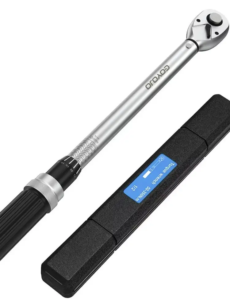 AliExpress GOYOJO 50-350Nm Square Drive Torque Wrench 1/2" High Accuracy ± 3% Adjustable in Two Directions New Car Bike Repair Hand Tools