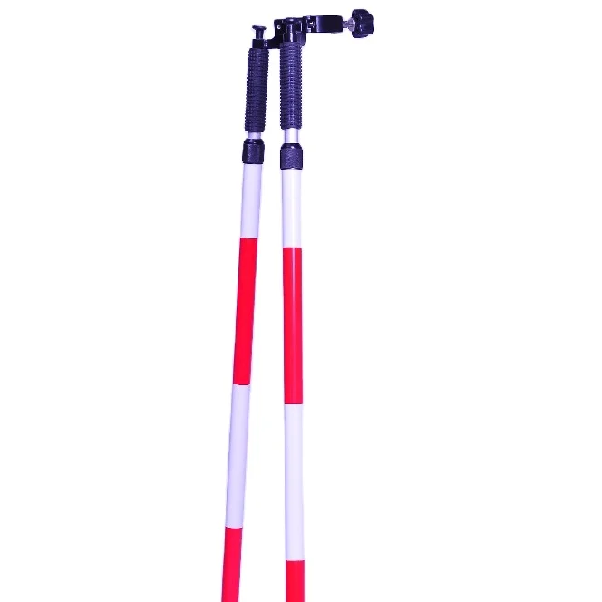 Survey Prism Pole Bipod Aluminum Pole Bipod For Total Station