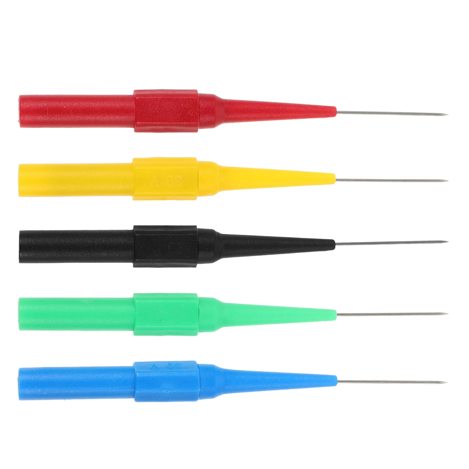 

5Pcs Multimeter Test Probe Piecing Needle Kit Precise Measurement for Automotive Technicians Engineers Multimeter Probe