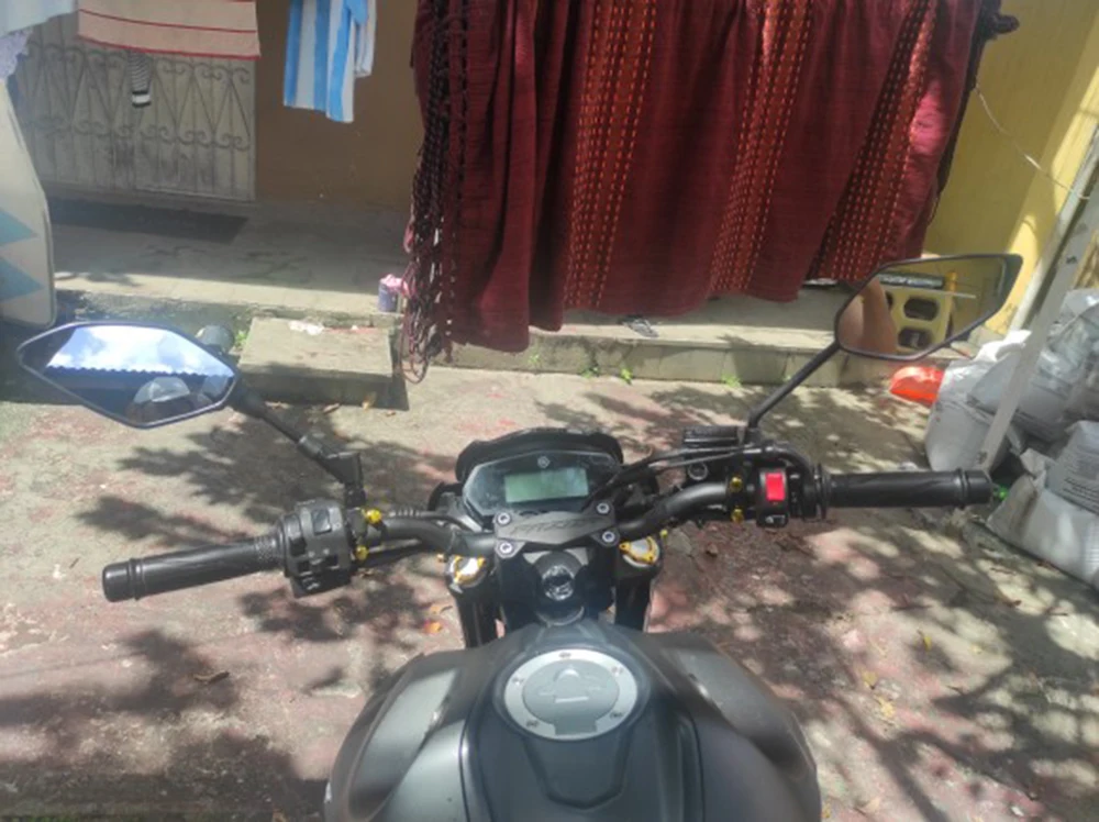 Rückspiegel für YAMAHA MT07 MT09 Tracer 900 9 GT Tenere 700 MT10 MT03 MT25 MT01 MT 07 09 Zubehör Seitenspiegel – Detail 3