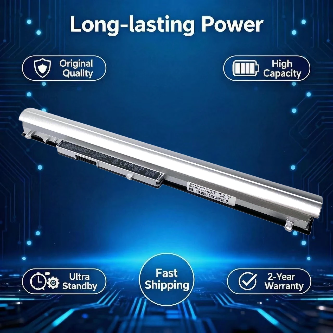 New Original LA04 Laptop Battery For HP Pavilion TouchSmart 14 15 Notebook PC series HSTNN-YB5M HSTNN-UB5N HSTNN-DB5M 728460-001