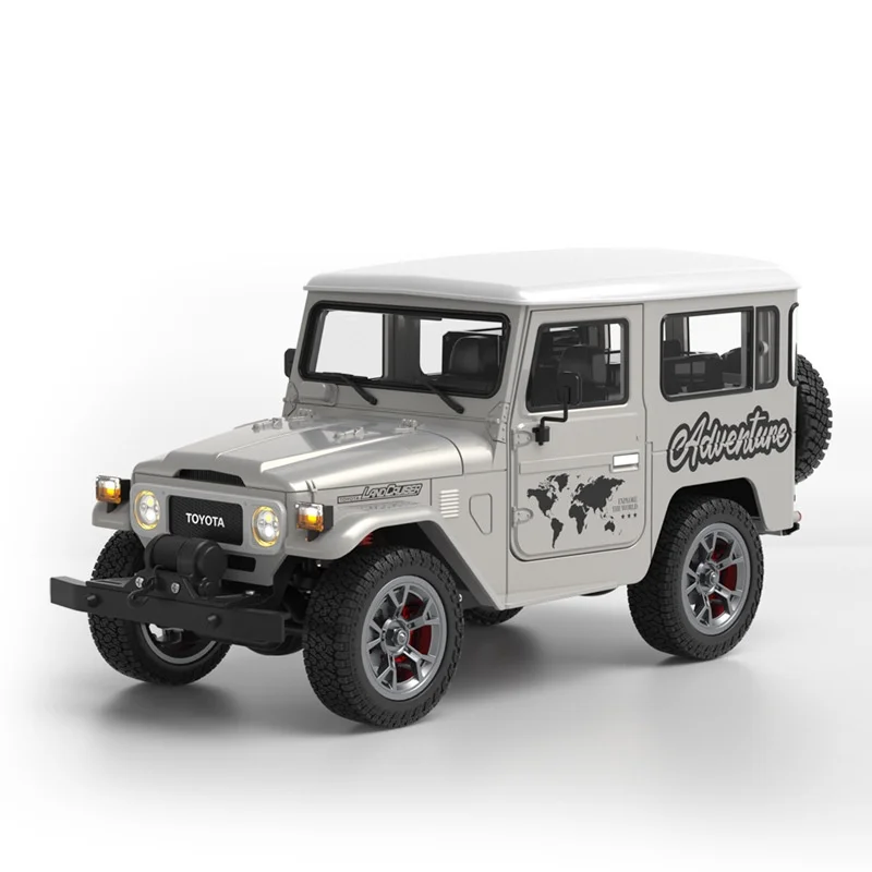 Henguan 1/16 textura de Metal FJ40 coche de Control remoto de simulación HG4-211 transmisión de Metal juguete para niños coches y juguetes RC de alta calidad
