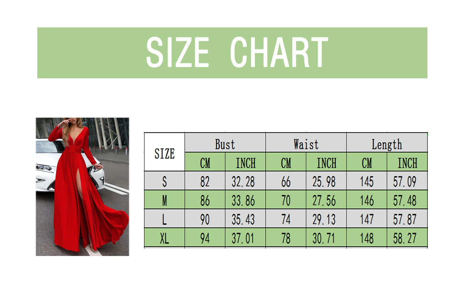 Fashion Women\'s Elegant Solid Color Banquet Evening Dress Spring And Autumn Sexy Deep V-Neck Stitching Slit Irregular Long Dress