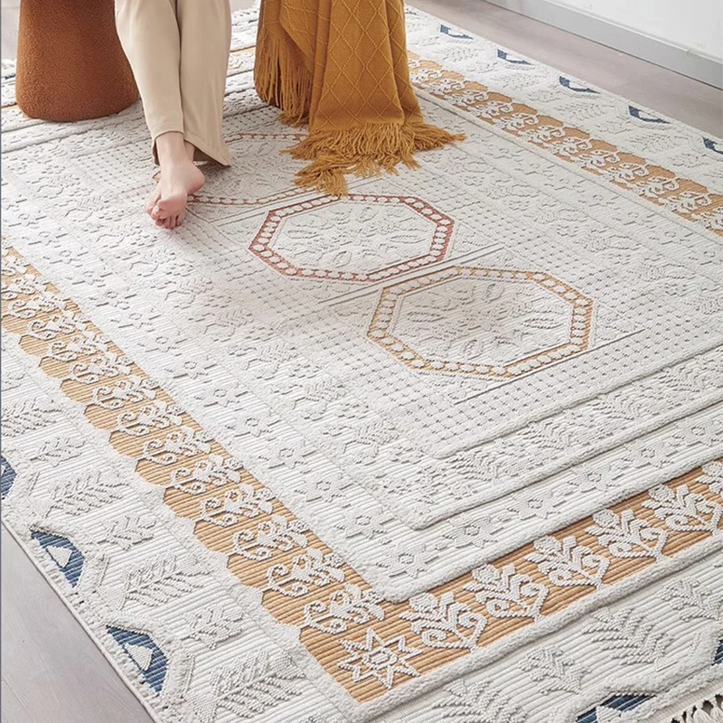 Turkey Imported Carpet for Living Room Luxury Large Rugs for Bedroom Villa Study Floor Mat Thick Morocco Carpet Modern