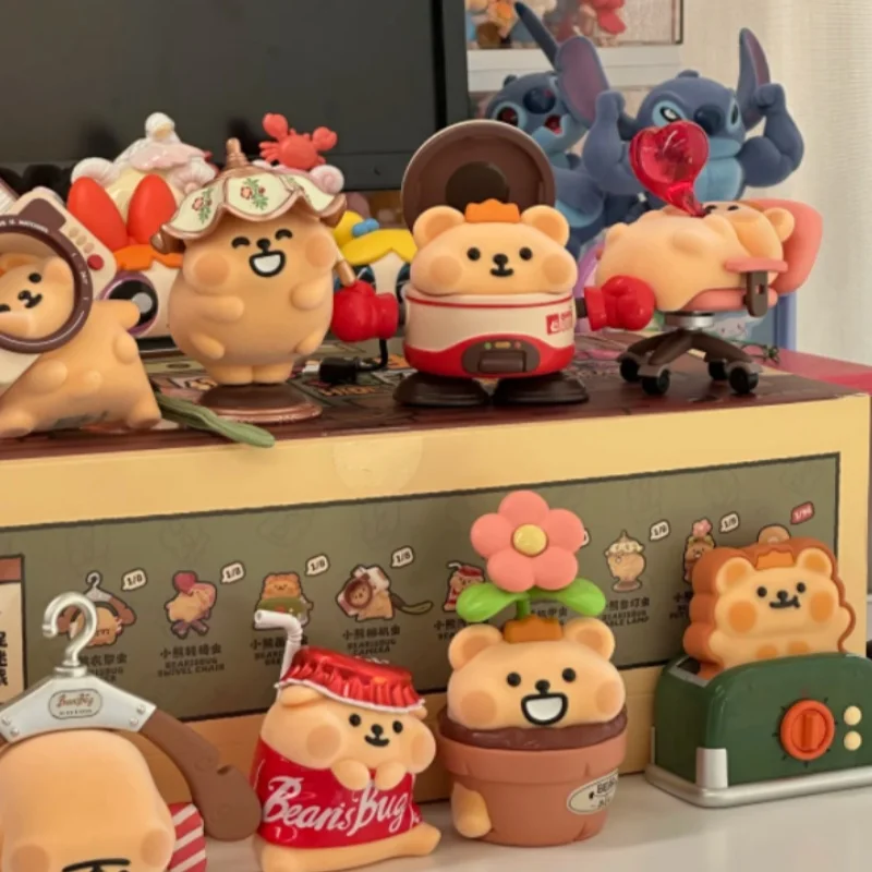 

Новая Toptoy Bear Bug слепая коробка, выщипанная скрытая кошка, модная игровая кукла ручной работы, милые аксессуары, подарок на день рождения, Новый год