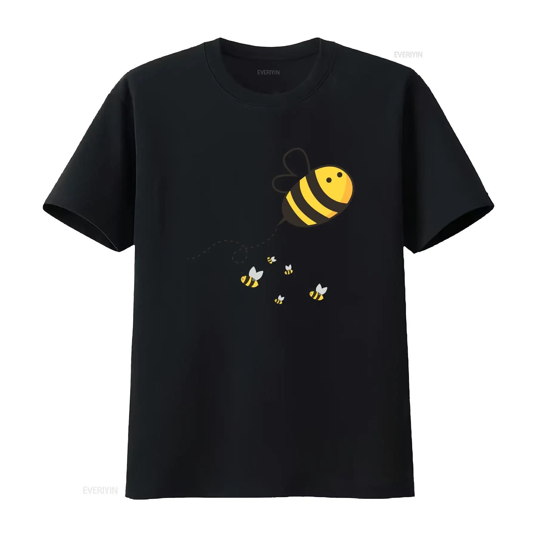 Spring Buzzy Bees T Shirt Summer Bee Easter Floral May Fun  vintage Washed Soft homme Casual fashion Stylish Stretched